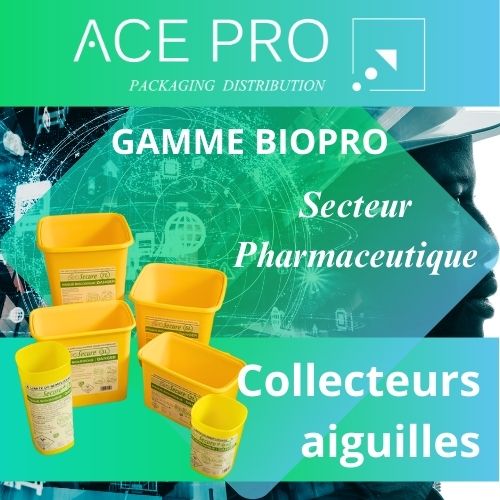 la transition écologique des emballages : loi AGEC_Collecteurs à aiguilles BIOPRO